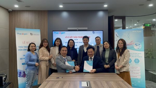 Viện Công nghệ Phacogen ký kết thỏa thuận hợp tác với trường Quốc tế, ĐH Quốc gia Hà Nội