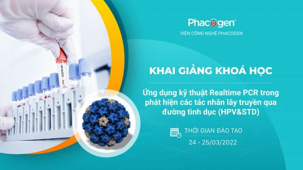 Khai giảng khóa học "Ứng dụng kỹ thuật Realtime PCR trong phát hiện các tác nhân lây truyền qua đường tình dục (HPV & STD)"