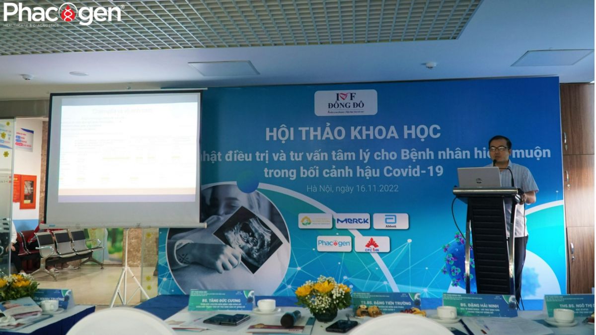 Viện Công nghệ Phacogen tham gia Seminar hỗ trợ sinh sản tại Bệnh viện Đông Đô