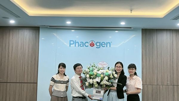 Viện Công nghệ Phacogen đón tiếp đại diện của ĐH Hutech (TP.HCM)
