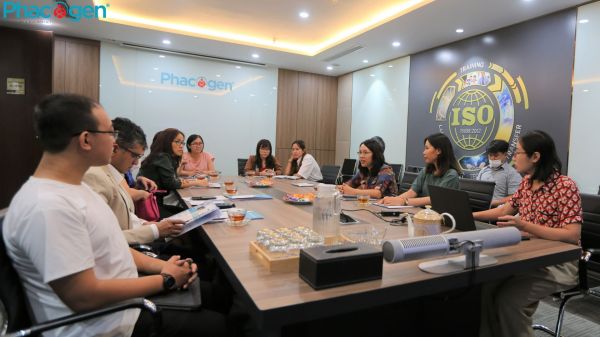 Viện Công nghệ Phacogen tiếp đón đoàn công tác Viện Pasteur TP.Hồ Chí Minh