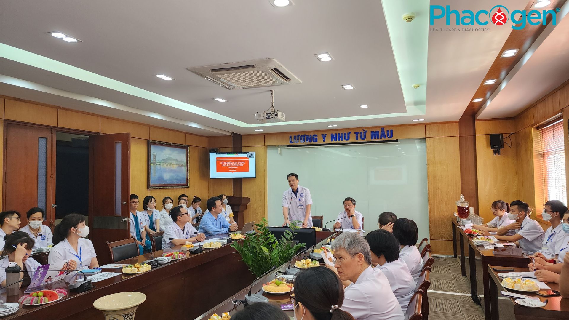 Sinh hoạt khoa học: Ung thư Di truyền và Sàng lọc Lao tiềm ẩn tại BV Nội tiết tiết Trung ương