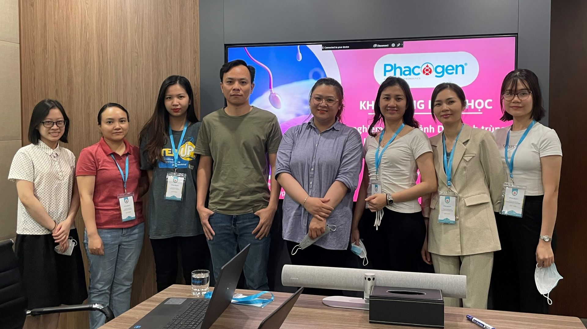 Training on Flow Cytometry application in sperm DNA fragmentation